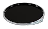 Vestil LID-STL-LL-UN Steel UN Rated with Lever Lock Pail Lid, for 5 gallon, Black