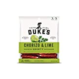 DUKE'S Chorizo & Lime Shorty Smoked Sausages, 5.0-ounce Bags (Pack of 2)