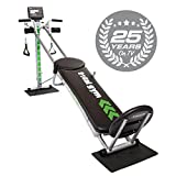 Total Gym APEX G5 Versatile Indoor Home Workout Total Body Strength Training Fitness Equipment with 10 Levels of Resistance and Attachments