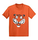 Tiger Face - Fierce Spirit Animal Infant/Toddler Cotton Jersey T-Shirt (Orange, 4T)