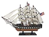 Hampton Nautical Wooden USS Constitution Limited Tall Ship Model 15" - Model Wooden Boat - Model
