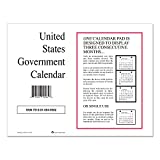 2022 Unicor US Government Wall Calendar, Qty=1, Single Calender