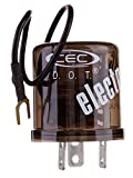 CEC Industries EF33RL 12V Heavy Duty 3-Pin Electronic Flasher Relay for LED and Incandescent Bulbs (1-Pack)