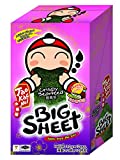 Big Crispy Seaweed Snack Sheets by Tao Kae Noi | Japanese Sauce Flavor Thai Seaweed Chip | Healthy Nori Snacks for Kids and Adults | 12 Individually Wrapped Sheets per Box, 3.2g each