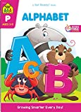 School Zone - Alphabet Workbook - 64 Pages, Ages 3 to 5, Preschool, ABC's, Letters, Tracing, Alphabetical Order, and More (School Zone Get Ready!™ Book Series)