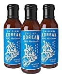 Bulgogi Sauce Kalbi Marinade Original Korean BBQ We Rub You 15 oz (Pack of 3)