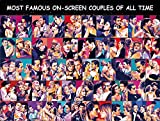 Couples Puzzles 1000 Pieces, Romance Valentines Puzzle, Romantic Movie Puzzles as Romantic Gifts