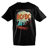 Youth Let There Be Rock ACDC Shirt Boys Graphic Tee-X-Small