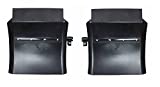 Mytee Products Black Poly Quarter Fender Set 24x24 Freightliner Kenworth Peterbilt w/Hardware