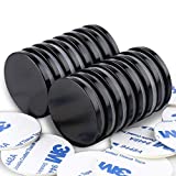 LOVIMAG Super Strong Neodymium Disc Magnets,Powerful Permanent Rare Earth Magnets with Epoxy Coating for Fridge, Scientific, Craft,Office etc,1.26 inch x 1/8 inch,16 Pack