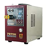 SUNKKO 737DH Battery Spot Welder, Pulse Welding Machine for 18650 14500 Lithium Batteries Battery Pack Work With Nickel Strips 0.35mm Intelligent Time Delay Function,110V