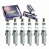 6 pc NGK Iridium IX Spark Plugs compatible with Nissan 350Z 3.5L V6 2003-2006 Ignition Wire Secondary