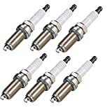 ENA Set of 6 Platinum Spark Plug Set Compatible with Nissan Infiniti 350z Altima Maxima Murano Pathfinder Quest Xterra Equator Frontier QX4 FX35 G35 M35 I35 3.5L 4.0L