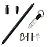 Galaxy Note 20 Pen Replacement for Samsung Galaxy Note 20 Note20 Ultra 5G Stylus Pen Touch Pen S Pen + USB to Type-C Adater + Tips/Nibs + Eject Pin (Black)
