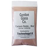 Gordon Glass Cerium Oxide High Grade Polishing Powder - 8 Oz