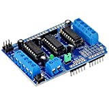 HiLetgo L293D DC Motor Drive Shield Stepper Motor Drive Shield Expansion Board for Arduino Duemilanove Raspberry Pi