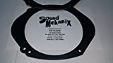 Sound Mekanix Universal PVC-5x7 6MM 5.75", 5x7/ 6x8 to 6.5" Adaptor One Pair