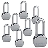 Master Lock - (8) High Security Pro Series Keyed Alike Padlocks 6230NKALH-8 w/ BumpStop Technology