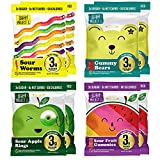 Project 7 Low Sugar Variety Pack (8 pack) – Keto-Friendly & Vegan Gummies With 3g Sugar & 6g Net Carbs – Low Calorie Snacks (60) – No Sugar Alcohols, No Artificial Sweeteners or Colors