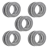 uxcell TC1625 Thrust Needle Roller Bearings with Washers 1" Bore 1-9/16" OD 5/64" Width 5pcs
