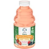 Gerber Organic Fruit Infused Water, Strawberry, 32 OZ (Pack of 6)