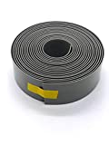 20ft Long 2" Wide Vinyl Chair Strapping. Repair & Replacement Matte Finish. for Patio Outdoor Lawn Garden Durable Attractive (Gray)
