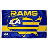 WinCraft Los Angeles Rams Nation USA American Country 3x5 Flag