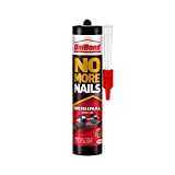 UniBond No More Nails Original, Heavy-Duty Mounting Adhesive, Strong Glue for Wood, Ceramic, Metal & More, White Instant Grab Adhesive, 1 x 365g Cartridge