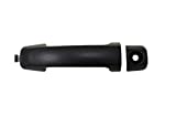 PT Auto Warehouse TO-3952A-FL - Outside Exterior Outer Door Handle, Textured Black - Driver Side Front