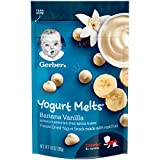 Gerber Baby Snacks Yogurt Melts, Banana Vanilla, 1 Ounce (Pack of 7)
