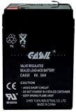 Casil 6V 5AH Amp AGM SLA Rechargeable Battery Replaces 4ah 4.5ah