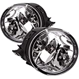 AUTOSAVER88 Fog Lights Compatible with 2004 2005 2006 2007 2008 2009 2010 2011 2012 2013 2014 2015 Nissan Titan 2005 2006 2007 Armada 2004 Pathfinder Fog Lamps Replacement ,with 12V 37.5W 889 Bulbs