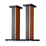 Edifier SS02 25.6 inch Wood Grain Speaker Stands for S1000DB / S2000PRO/ S1000MKII Hollowed Stands for Optional Sand Filling Tuning - Pair