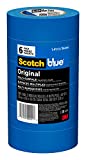 ScotchBlue 2090-36AP6 Original Painters Tape, 1.41" Width, Blue, 6 Piece