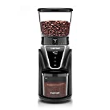 Chefman Conical Burr Coffee Grinder, Create The Boldest & Most Flavorful Grind With 31 Settings From Coarse To Extra Fine, One-Touch Digital Control & 9.7-oz Bean Capacity