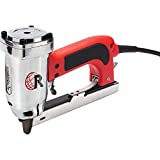 ROBERTS 10-600 3/16" Crown, 120V, 15-Amp, 20 Gauge Electric Stapler with Carrying Case, Red