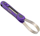 Hertzko Deshedding Tool Blade Can Be Used Either Looped or Straight - Coarse and Fine Teeth for Long and Short Coats - Removes Dead Hair and Reduces Shedding Drastically