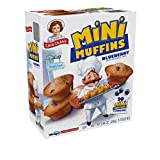 Little Debbie Blueberry Mini Muffins, 6 Boxes of Bite-Sized Muffins
