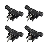 Rying 4Pack Boxlink Tie Down Anchors Replacement FL3Z-99000A64-B, Compatible with 2015-2021 F150 F250 F350 Tie Down Anchors Bed Cleats