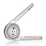 Miter Saw Protractor, Professional Miter Angle Finder for Woodworking Replaces the Model #505P-7 Miter Protractor Angle Finder with Measuring Rulers for Carpentry, Crown Molding Tool, Baseboard