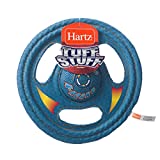 Hartz Tuff Stuff Toss Around Plush Frisbee Flyer Dog Toy - Medium/Large