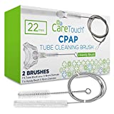 Care Touch CPAP Tube Cleaning Brush - Flexible Stainless (7 Feet) Plus Handy Brush (7 Inches) fits Standard 22mm Diameter Tubing