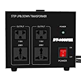 Anbull Voltage Converter 3000 Watt Voltage Transformer, 220V / 230V / 240 Volt to 110V / 120 Volt or 110V / 120 Volt to 220V / 230V / 240 Volt, Heavy Duty Step Up & Down Transformer Converter