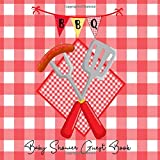 BBQ Baby Shower Guest Book: Baby Q Barbeque Picnic Gingham Plaid Theme, Welcome Baby Boy or Girl (Unisex) Sign in Guestbook Memory Keepsake with ... gift log & Blank photo page (Pregnancy Gifts)