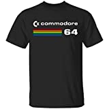 Commodore 64 [C64] Computer Retro 80s Video PC Games T-Shirt for Men Black