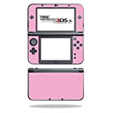 MightySkins Skin Compatible with New Nintendo 3DS XL (2015) Cover wrap Sticker Skins Solid Pink
