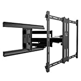 Kanto PMX700 Pro Series Full Motion Articulating TV Wall Mount for 42-inch to 100-inch TVs | Adjustable Positioning | Integrated Cable Management | Toolless Tilt