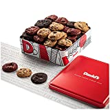 David's Fresh-Baked Cookies Tin, 0.50 Oz Assorted Mini Cookies with Chocolate Chip, Chocolate & White Chocolate Chip & Red Velvet Cookies, Gourmet Christmas Holiday & Corporate Food Gift (54 Count)