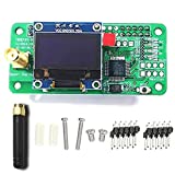Hima MMDVM Hotspot Spot Radio Station+ Antenna + OLED with Screen Support P25 DMR YSF D-Star UHF Expansion Board WiFi Digital Voice Modem Suitable for Raspberry Pi-Zero W, Pi 3, Pi 3B+