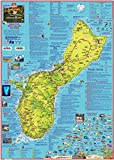 Guam Adventure & Dive Guide Laminated Map Poster